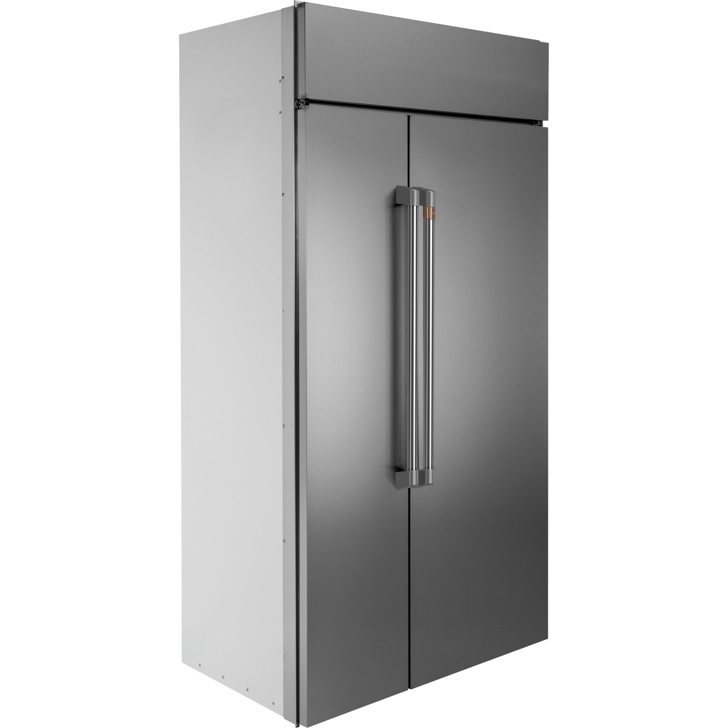 GE Appliances Cafe´™ 42" Smart BuiltIn SidebySide Refrigerator Sheely's Furniture